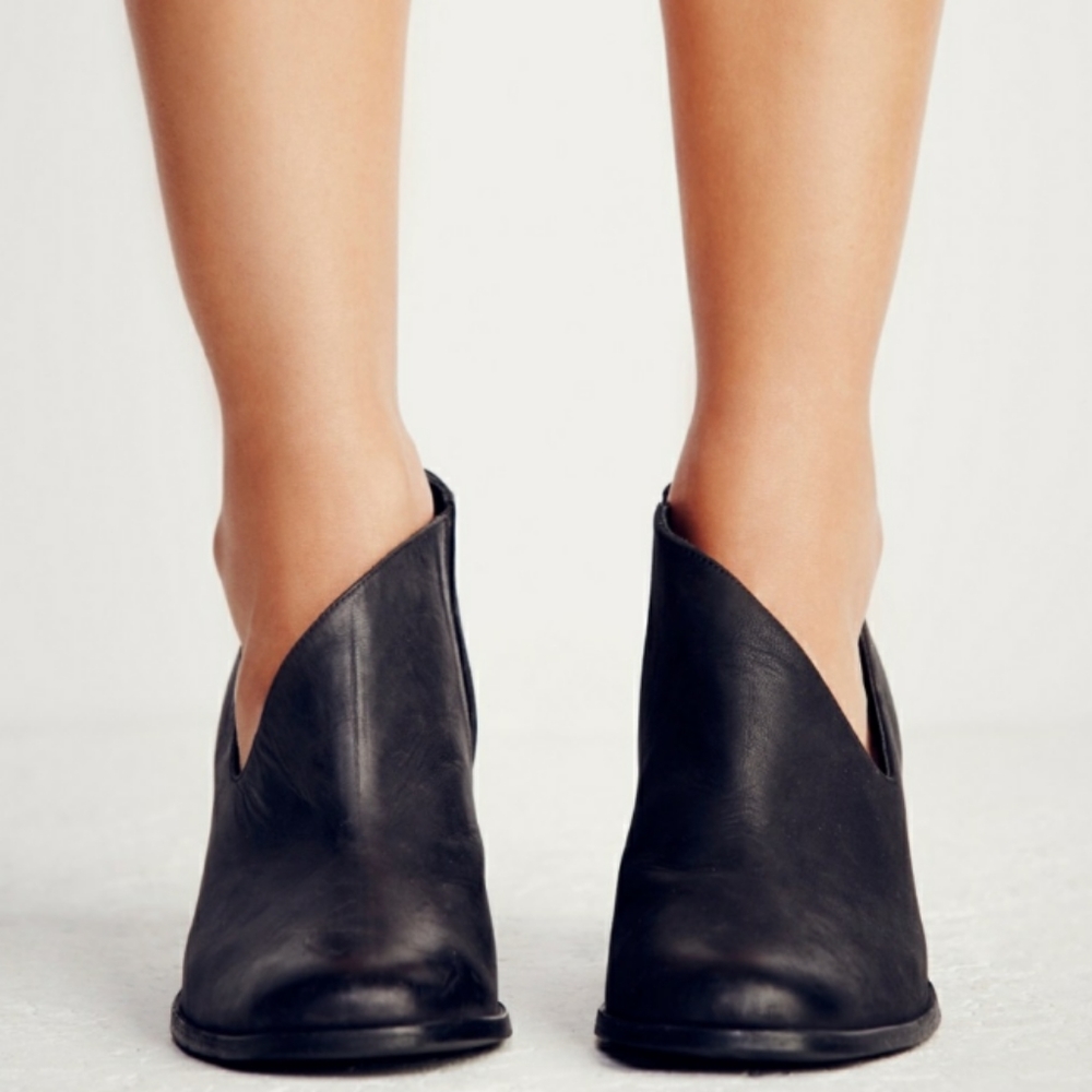 Free People Terrah chunky heel boot US 10 EUR40